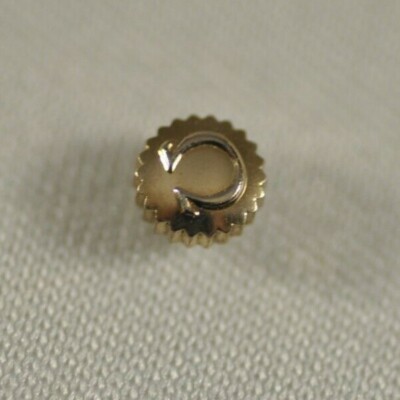 omega koronka zegarkowa 3.4mm złocona