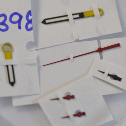 Omega Speedmaster Schumacher Yellow Dial full set of hands NEW