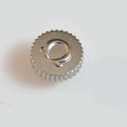 Omega Crown Vintage 4.3mm Stainless steel tap 10 NOS