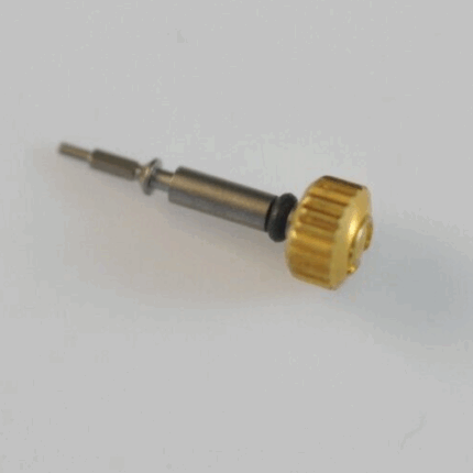 Omega koronka z wałkiem numer 63204 Ø 2.5mm L7.65mm kaliber 1450 koperty: 791.0880 591.314 591.323