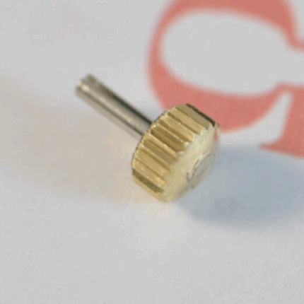 Omega koronka zegarka 4.5mm seamaster cosmic 136.022 z wałkiem żeńskim 4.15mm