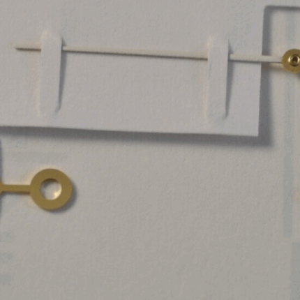 Omega Genuine set of Watch Hands 1111 1110 1108 1109 1120 hole 1.50 0.90 0.25mm