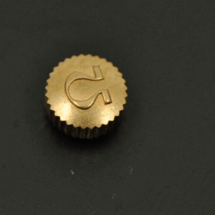 omega watch crown 4mm fits 0.9mm winding stem and 2mm tube rose pink Y23