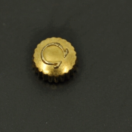 omega watch crown 4.1 diameter fits 1mm winding stem and 2mm tube used