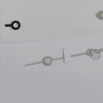 Omega Seamaster Diver 300m Watch Hand Set 368.1042 Pre Bond