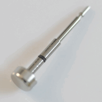 Original Omega watch crown & stem ST 65104 Ø3.50mm cal. 1433 1434