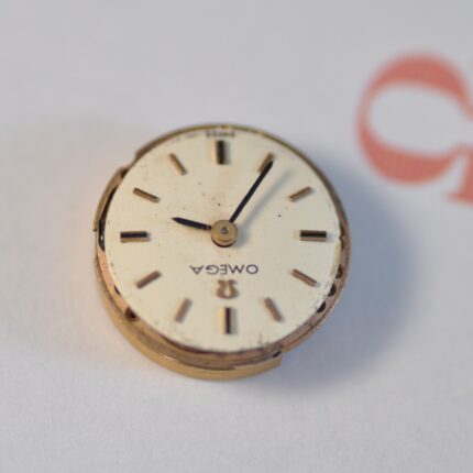omega watch ladymatic movement 661 dial hands used working
