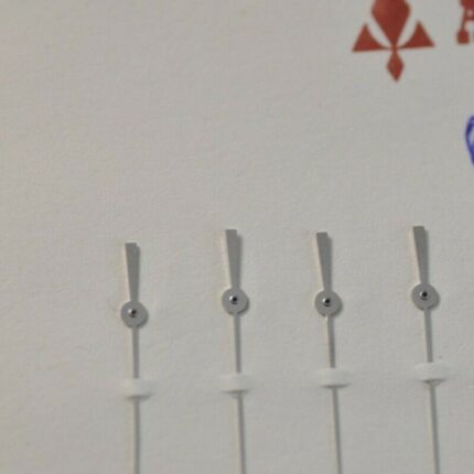 omega watch second hand hole diameter 0.22mm silver