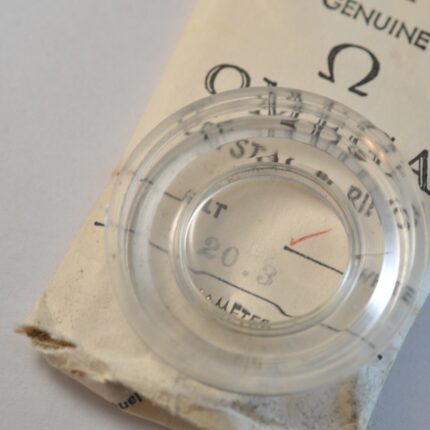 omega watch crystal 33 - CRY1909 20.3mm nos