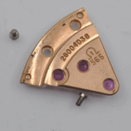 Omega watch part 565-1003 train wheel bridge fits 565 and screws