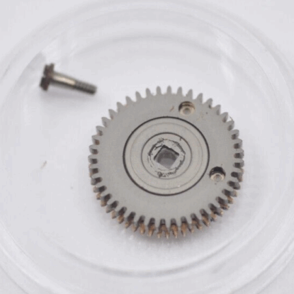 Omega watch part 470-1100 ratchet wheel & screw 470 471 490 491 500 501 502-505