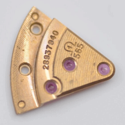 Omega watch movement part 565-1003 train wheel bridge fits 565