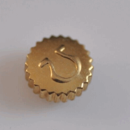 koronka omega 4mm wałek 0.9mm do modelu:  6269 6547 6581 6594 ref. 8100-1160Y