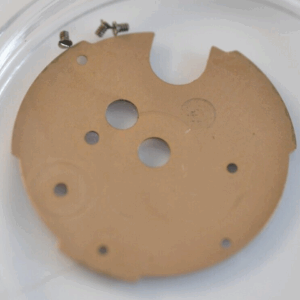 omega watch movement part 1010-1554 & screws fits 1012 1011 1010 date guard