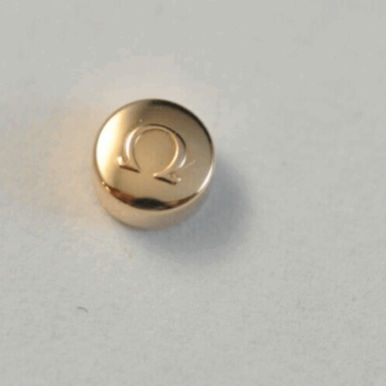 Omega Watch Crown Constellation Quadrella solid gold cr42185