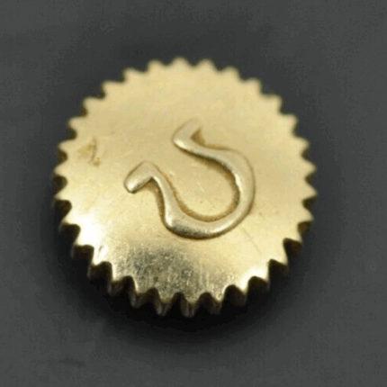 Omega Watch Crown Ø 5.2mm Dustproof Vintage NOS (H41)