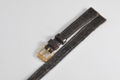 Omega Original 11mm Band Strap Brown with Buckle New Old Stock New (Z97)