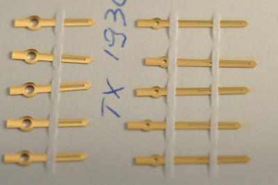 Omega set of watch hands movement 1001 1002 1012 1010 1020 1030 1022 1021