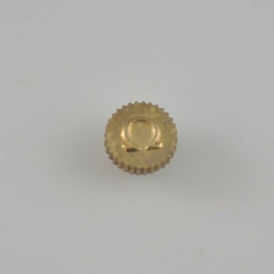 Omega watch Crown 4.3mm new old stock genuine vintage watch part NOS