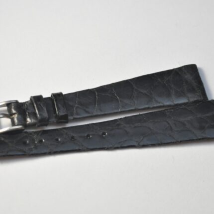 Original Omega Band Strap 17mm Buckle NOS Black