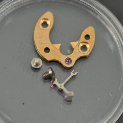 Omega watch movement 269-1005 pallet cock and 260-1316 anchor