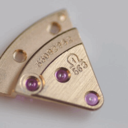 Omega watch movement part 563-1003 Part Train Wheel Bridge