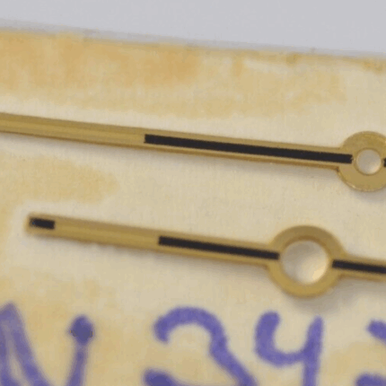 Omega Watch Hands fits 1108 1109 1110 1111 1120 ETA 2892 hole 1.50 0.90