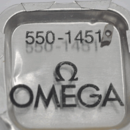 Omega watch part 550-1451 gib of rotor & screw fits 550-552 560-565 NOS