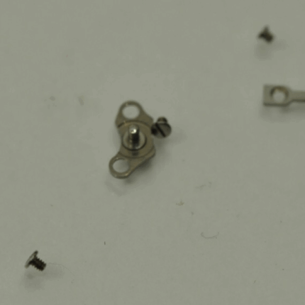 Omega watch part rotor axle 710-1400 and screws fits movement 711 712 mint