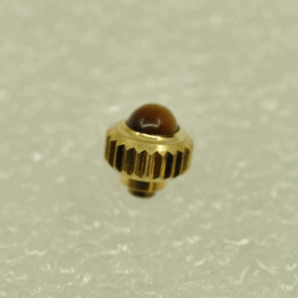 omega koronka do zegarka do: 711.5591 711.5598 kamień oko tygrysa średnica 4mm ref. 22069
