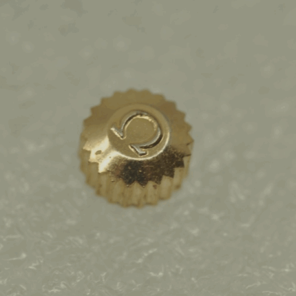 omega koronka 4.5mm na wałek 0.9mm tubus 2mm różowe złoto