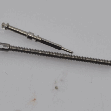 Omega watch movement part 563-1160 male & female winding stem fits 563 564 565