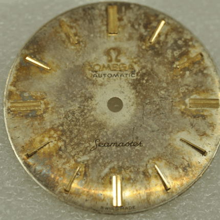 omega seamaster watch dial fits movement 550 551 552 600 601 602 29.6mm used