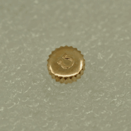 omega crown 4.5mm diameter tap 0.9mm tube 2mm pink rose