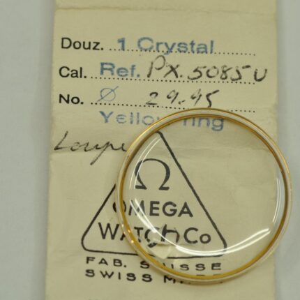 omega watch crystal PX 5085 L fits 14722 165.021 2592 368.5455 368.5455.6 96109