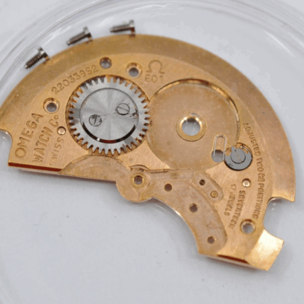 omega watch movement part 601-1001 barrel bridge and screws