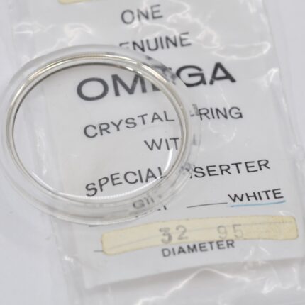 omega watch crystal PZ5083 fit 135.017 165.026 165.039 166.0134 166.108 NOS