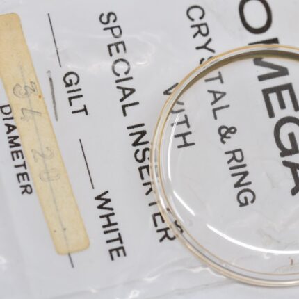 szkiełko zegarka omega PX5139 34.20mm stare zapasy magazynowe