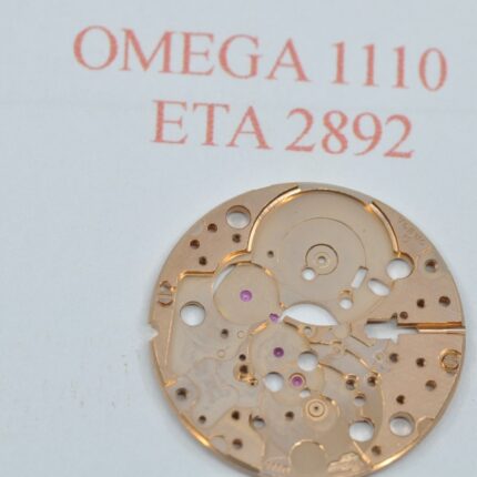 omega movement 1110 mainplate part 1110-1000 ETA 2892 NOS