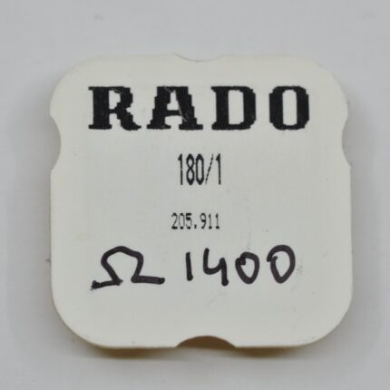 omega movement 1400 ETA 205.111 205.911 Rado micro barrel 180/1