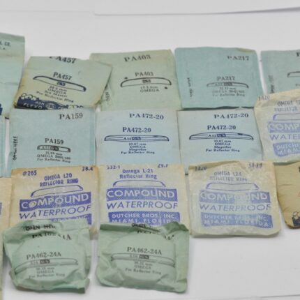 omega watch crystal for omega watches many sizes NOS