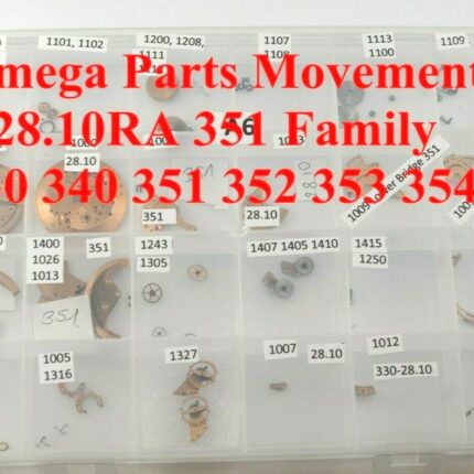 omega movement 28.10RA 351 family 330-333 340-344 350 352 353 354 355 parts